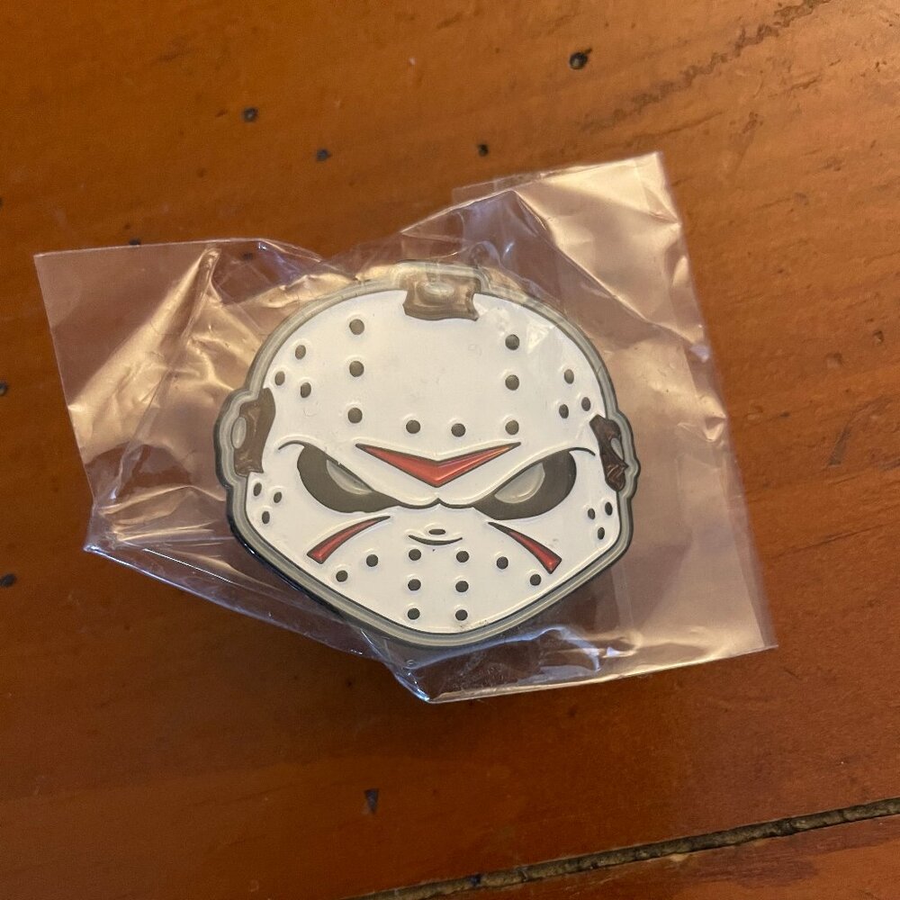 Jason Voorhees Mask Pin